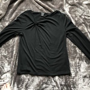 NWOT Ann Taylor Light Sweater Asymmetrical Gather